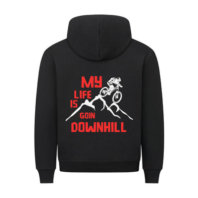 Life Downhill Premium Hoodie